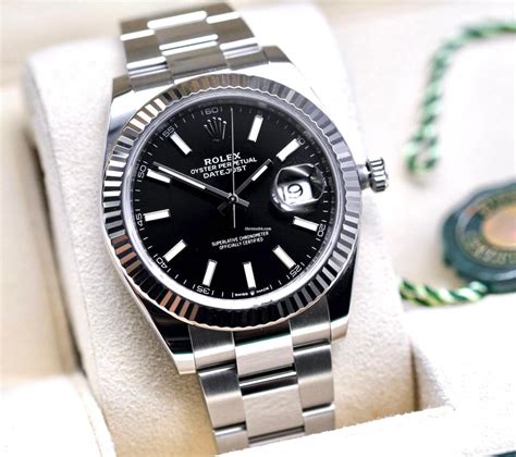 rolex datejust women black|rolex datejust 41 black dial.